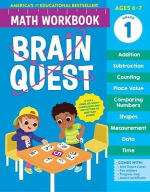 Brain Quest Math Workbook: 1st Grade - Workman Publishing - Workman Kids