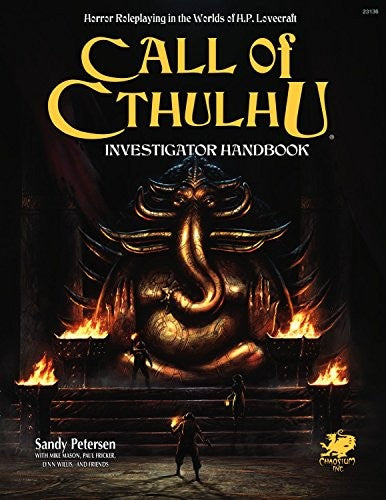 Call of Cthulhu Investigator Handbook - Chaosium Inc - Chaosium Inc