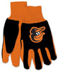 Baltimore Orioles Gloves Two Tone Style Youth Size - WinCraft