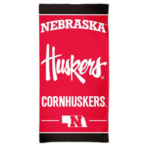 Nebraska Cornhuskers Towel 30x60 Beach Style - WinCraft