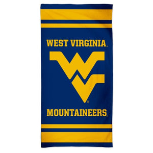 West Virginia Mountaineers Towel 30x60 Beach Style - WinCraft