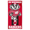 Wisconsin Badgers Towel 30x60 Beach Style - WinCraft