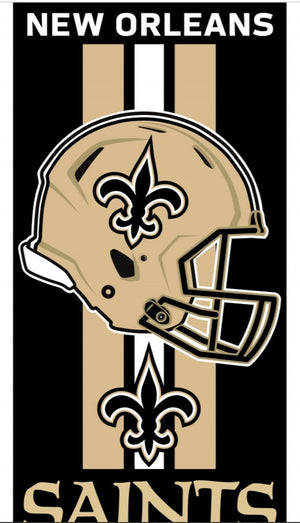 New Orleans Saints Towel 30x60 Beach Style - WinCraft
