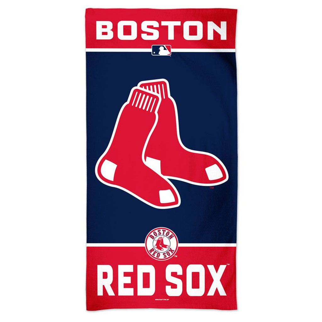 Boston Red Sox Towel 30x60 Beach Style - WinCraft