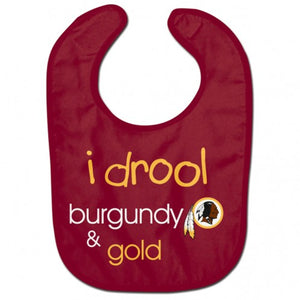 Washington Redskins Baby Bib All Pro Style I Drool Design - WinCraft