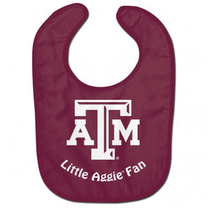 Texas A&M Aggies Baby Bib - All Pro Little Fan - WinCraft