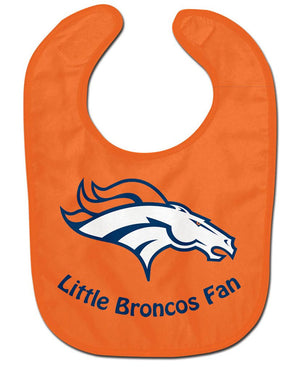 Denver Broncos All Pro Little Fan Baby Bib - WinCraft