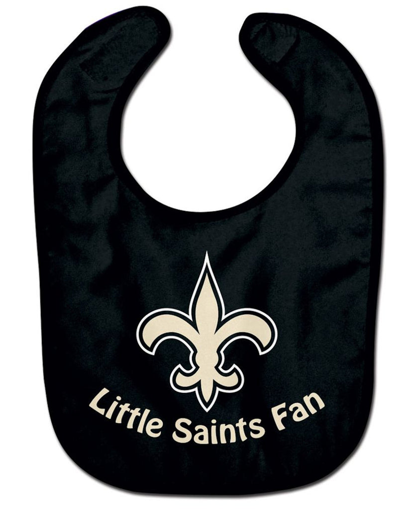 New Orleans Saints All Pro Little Fan Baby Bib - WinCraft