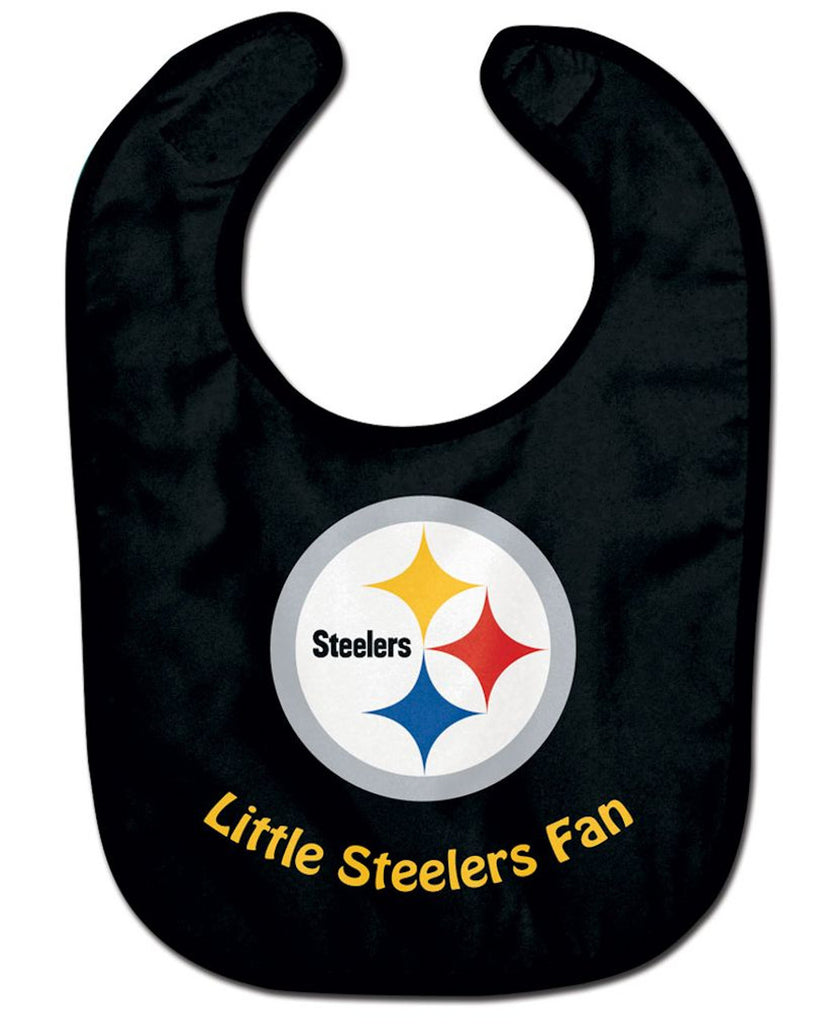 Pittsburgh Steelers All Pro Little Fan Baby Bib - WinCraft