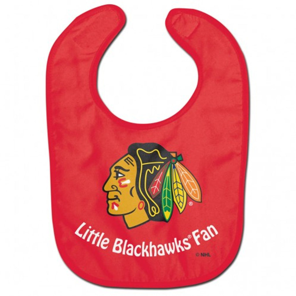 Chicago Blackhawks All Pro Little Fan Baby Bib - WinCraft