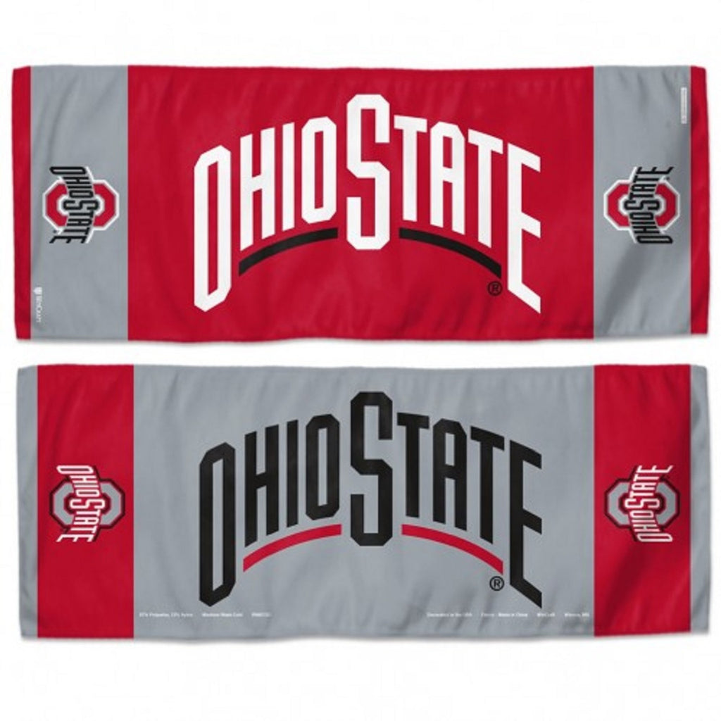 Ohio State Buckeyes Cooling Towel 12x30 - WinCraft