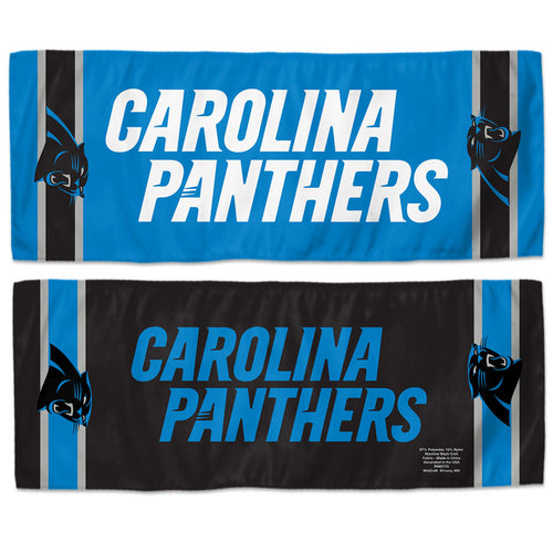 Carolina Panthers Cooling Towel 12x30 - Special Order - WinCraft
