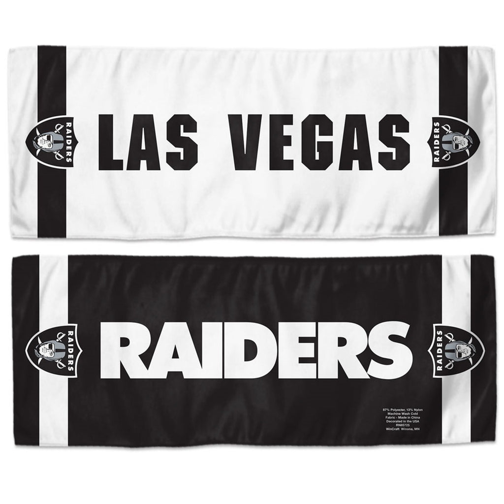 Las Vegas Raiders Cooling Towel 12x30 - WinCraft