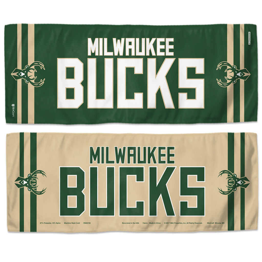 Milwaukee Bucks Cooling Towel 12x30 - Special Order - WinCraft