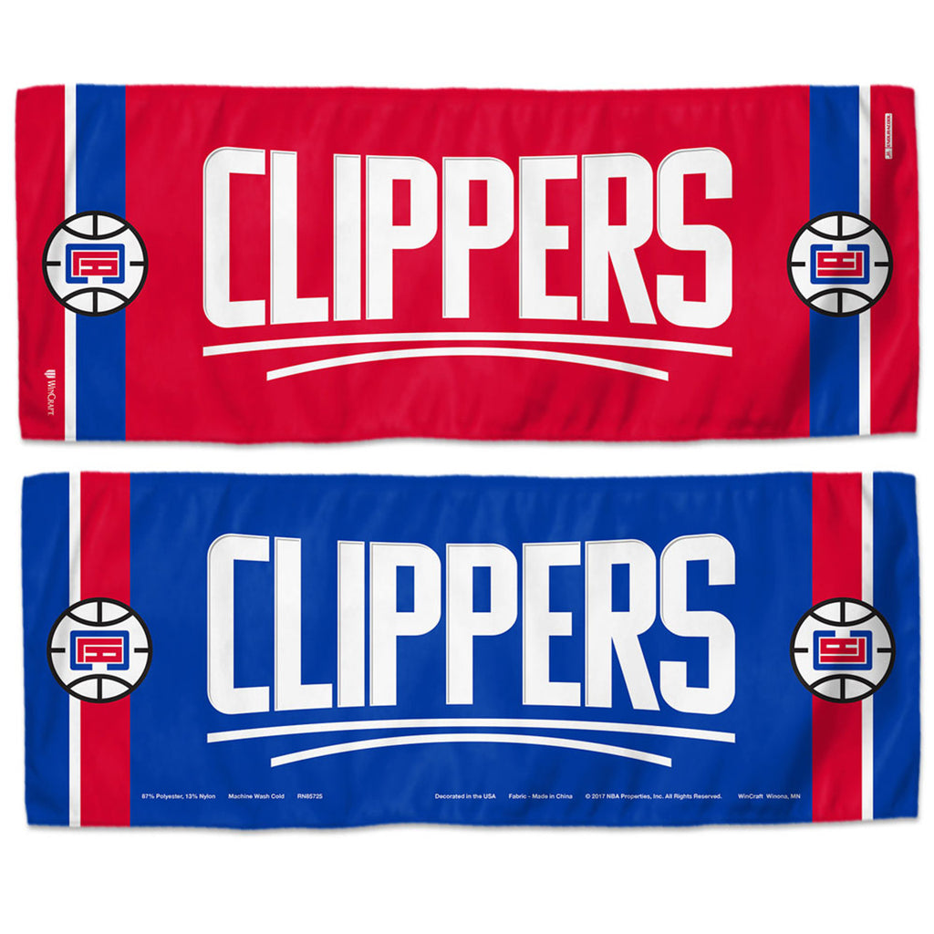 Los Angeles Clippers Cooling Towel 12x30 - Special Order - WinCraft
