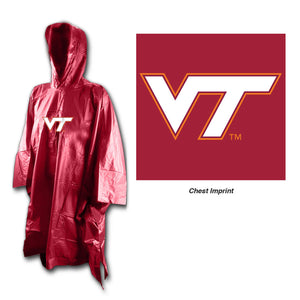 Virginia Tech Hokies Rain Poncho Special Order - WinCraft