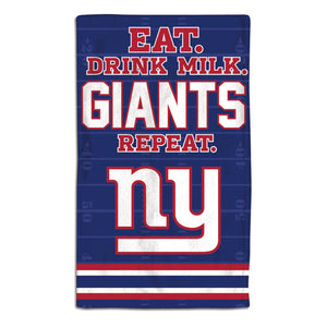 New York Giants Baby Burp Cloth 10x17 - WinCraft