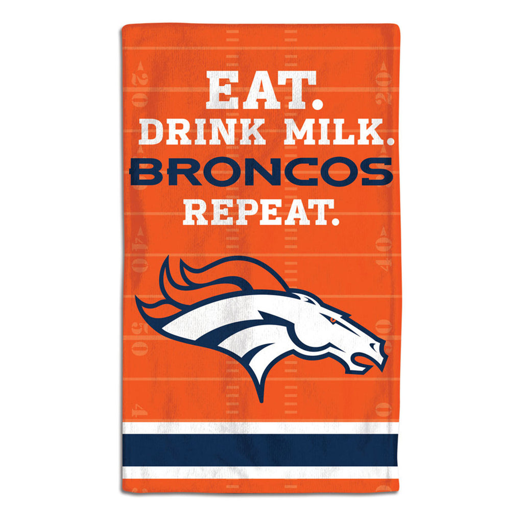 Denver Broncos Baby Burp Cloth 10x17 - WinCraft