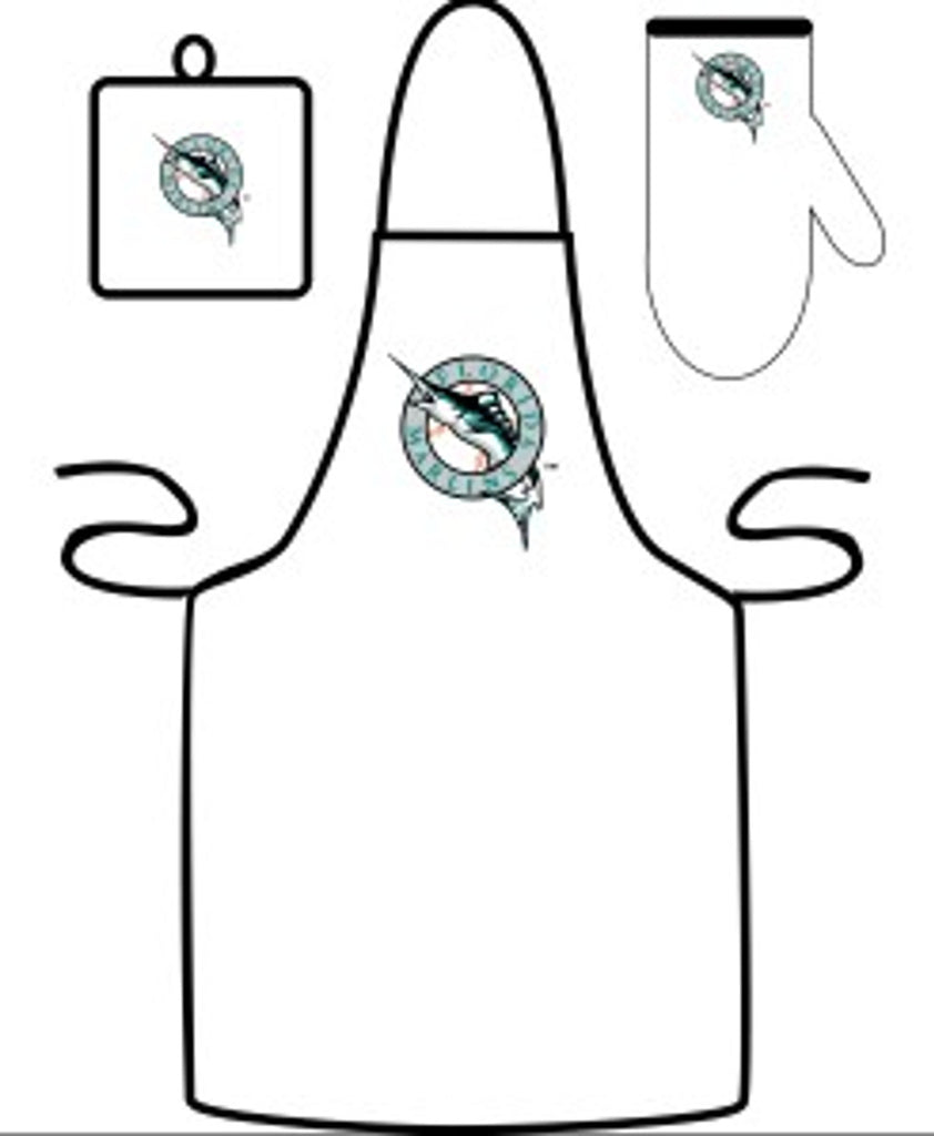 Florida Marlins Grilling Apron Set - WinCraft