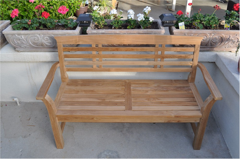 Sakura 2-seater Bench - Anderson Teak