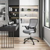 Mid-Back Mesh Task Office Chair with Flip Up Arms. Color: Gray - Techni Mobili