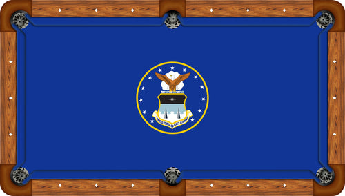 AIR FORCE BILLIARD TABLE FELT - RECREATIONAL BLUE - AFABTF301N-9R