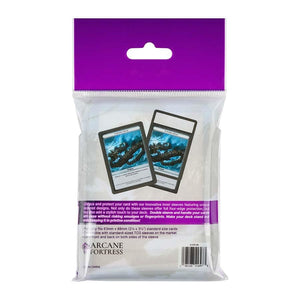 Arcane Fortress: Solid Color: Pitch Black Synergy Inner Sleeves (Standard)