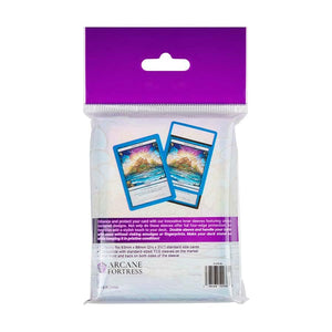 Arcane Fortress: Solid Color: Blue Ocean Synergy Inner Sleeves (Standard)