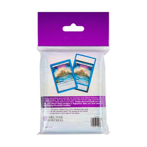 Arcane Fortress: Solid Color: Blue Ocean Synergy Inner Sleeves (Standard)