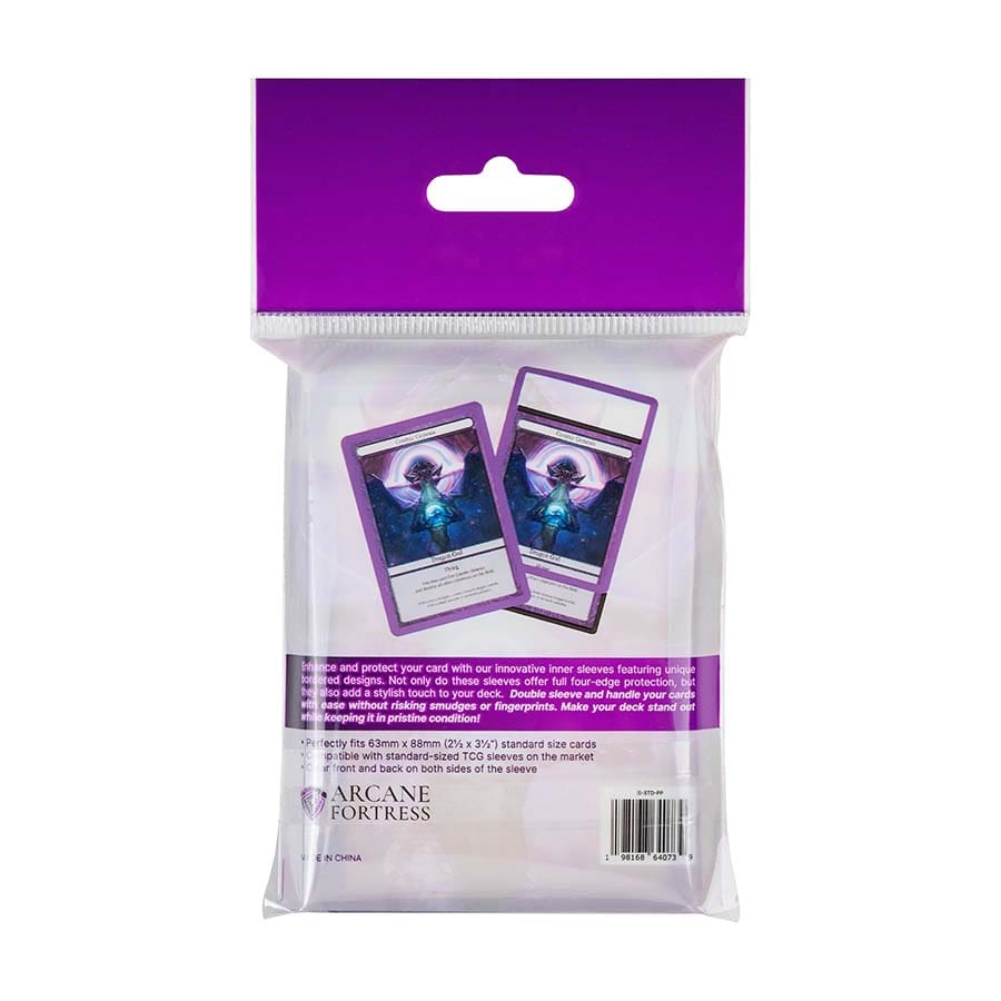 Arcane Fortress: Solid Color: Phantom Purple Synergy Inner Sleeves (Standard)