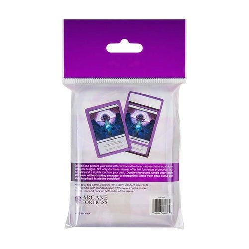 Arcane Fortress: Solid Color: Phantom Purple Synergy Inner Sleeves (Standard)