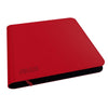 Arcane Fortress: Solid Color: Red 12-Pocket Zipper Binder
