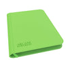 Arcane Fortress: Neon Color: Neon Green 9-Pocket Zipper Binder