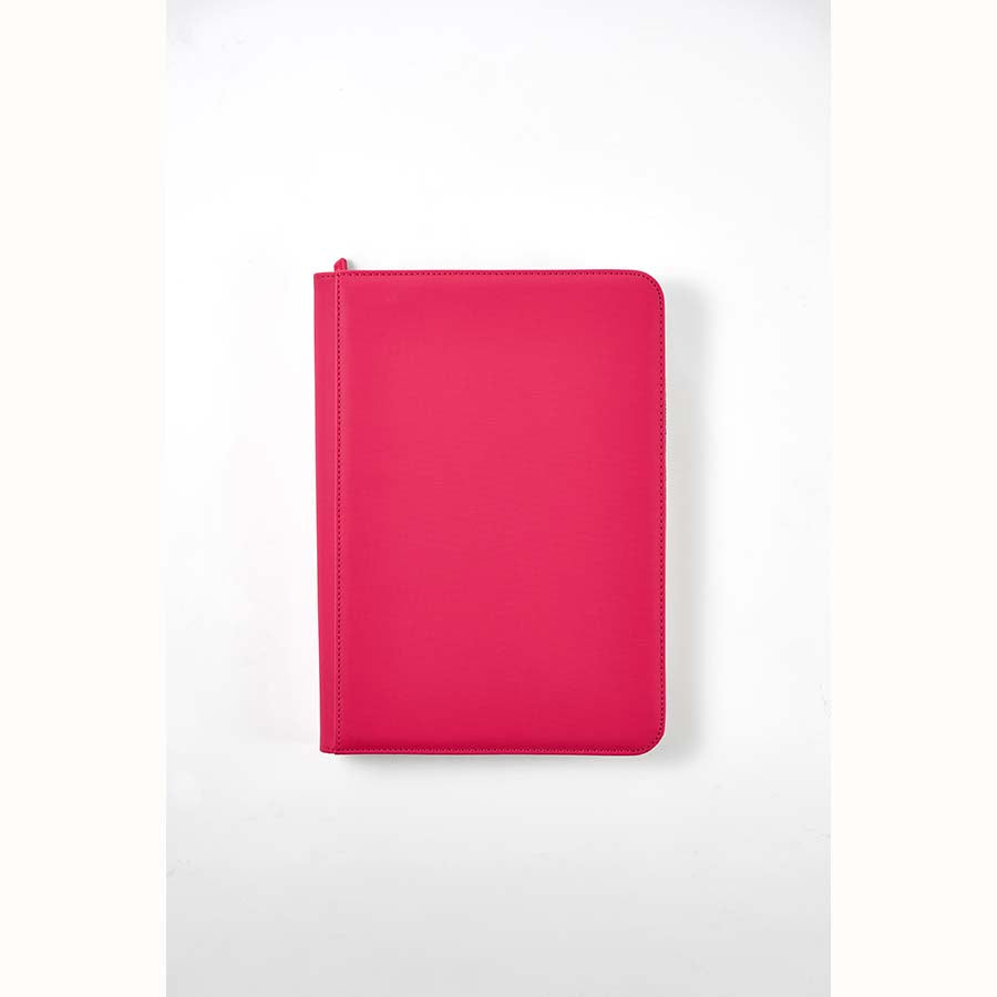 Arcane Fortress: Solid Color: Pink 9-Pocket Binder