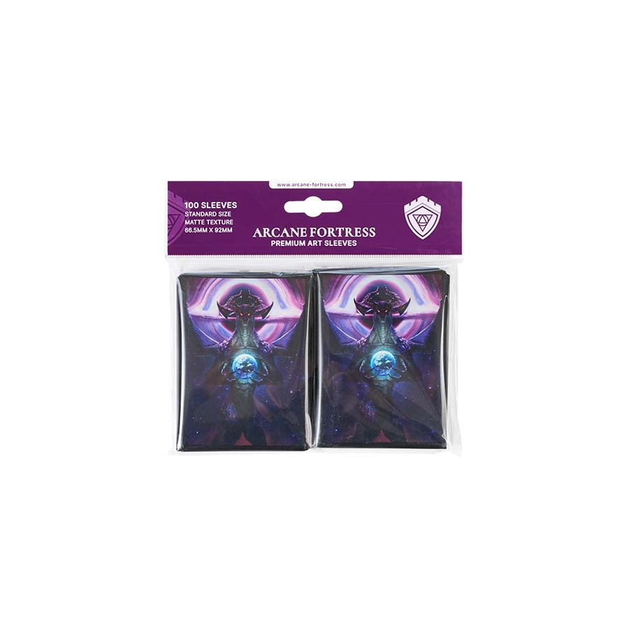 Arcane Fortress: Year Of The Dragon: Cosmic Genesis Matte Sleeves 100Ct