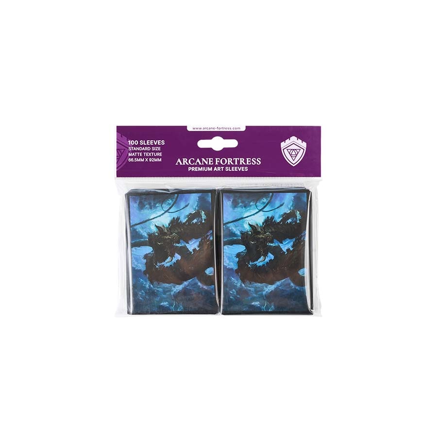 Arcane Fortress: Year Of The Dragon: Forbidden Ritual Matte Sleeves 100Ct