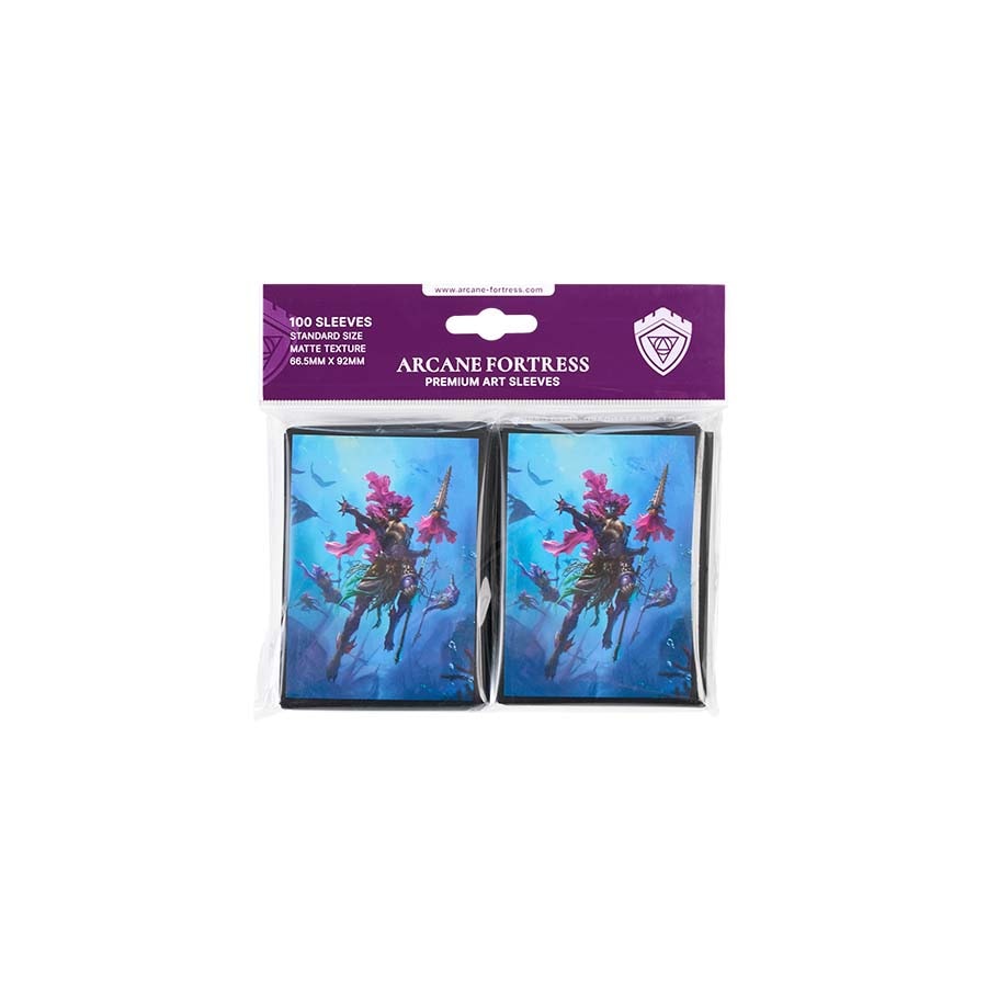 Arcane Fortress: Tribes: Emperor Of The Deep Matte Sleeves 100Ct