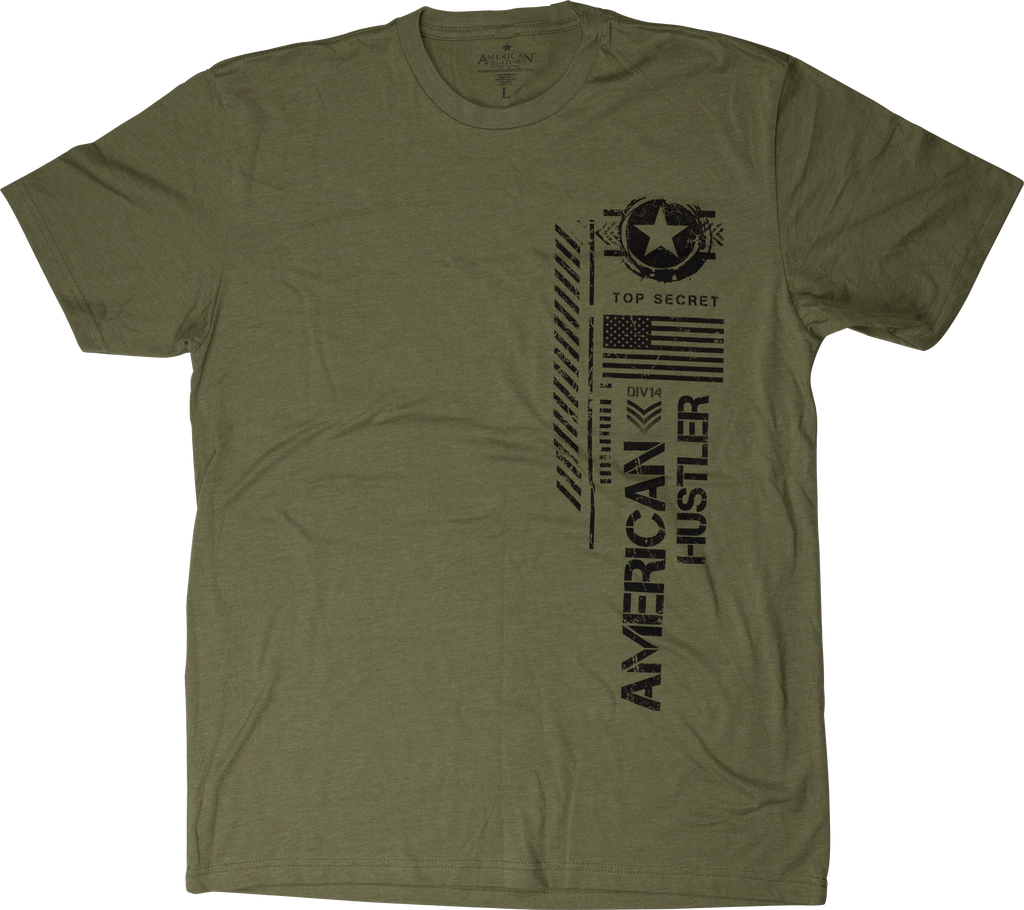 American Hustler AHS06 T-Shirt - LARGE Apparel