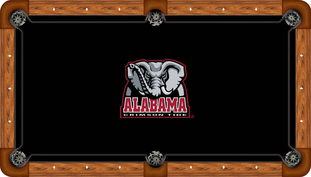 ALABAMA BILLIARD TABLE FELT - RECREATIONAL BLACK - ALABTF102-8R