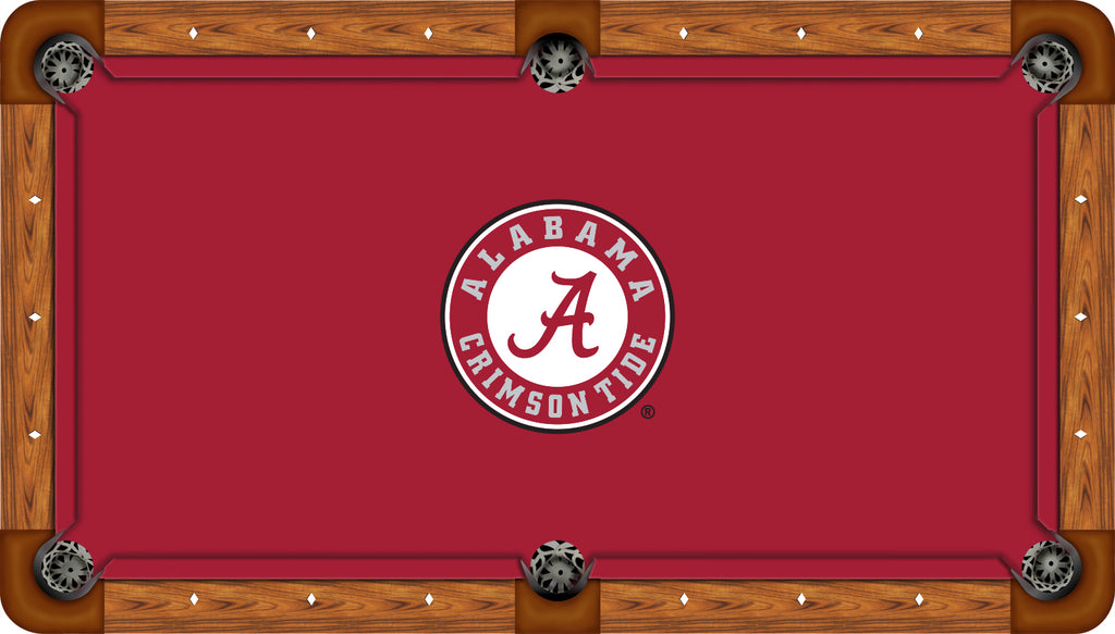 ALABAMA BILLIARD TABLE FELT - RECREATIONAL CRIMSON - ALABTF401-8R