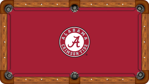 ALABAMA BILLIARD TABLE FELT - RECREATIONAL CRIMSON - ALABTF401-8R