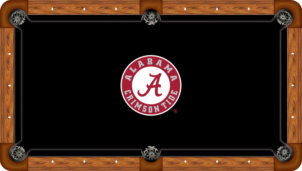 ALABAMA BILLIARD TABLE FELT - RECREATIONAL BLACK - ALABTF402-8R