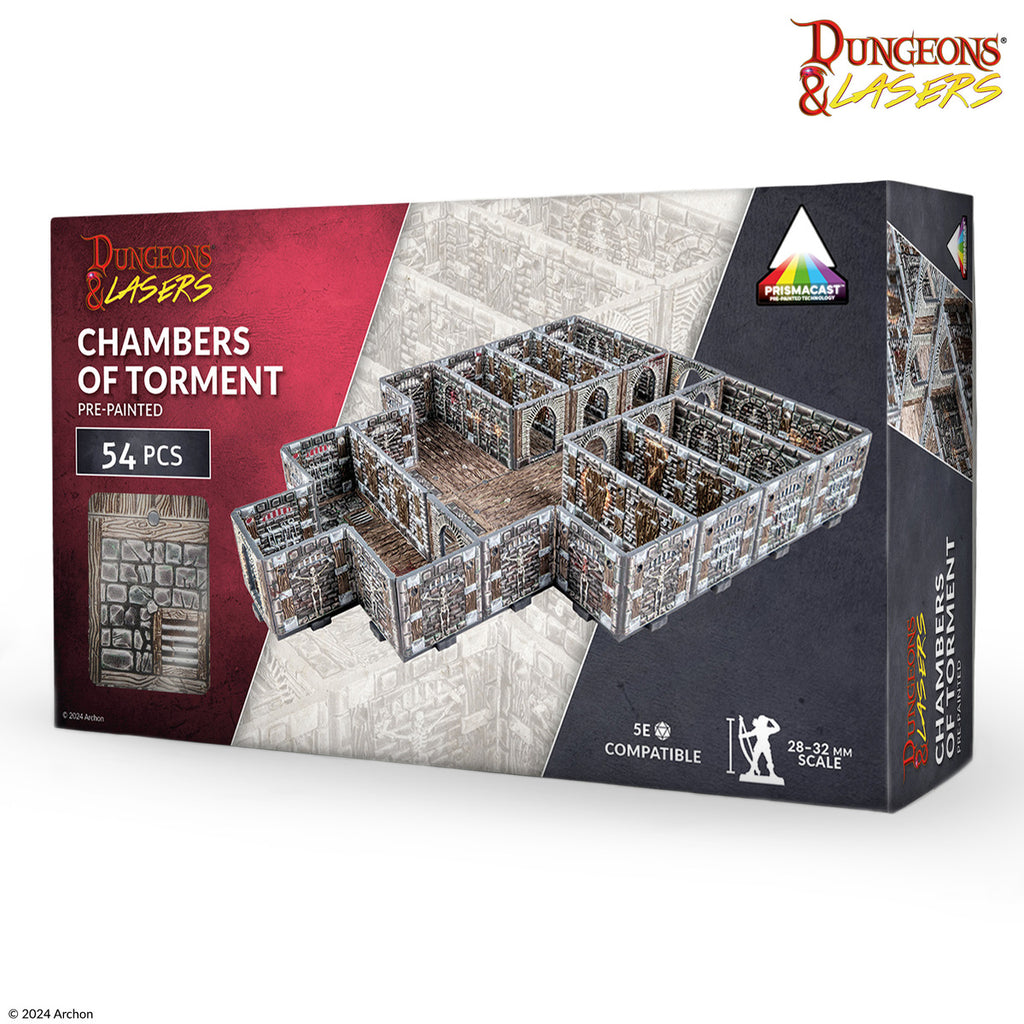 Archon Studio - Dungeon And Lasers Chambers Of Torment: Pre-Painted