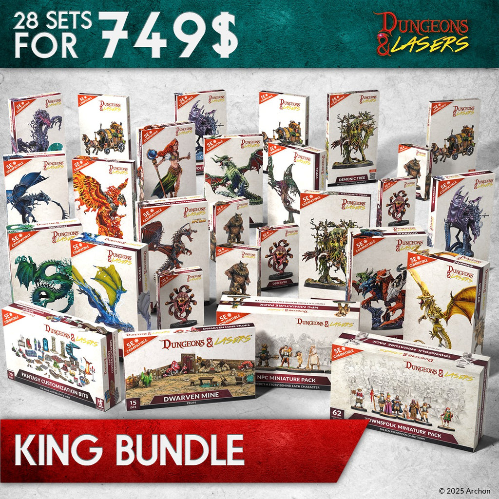 Archon Studio - Dungeons & Lasers: King Bundle
