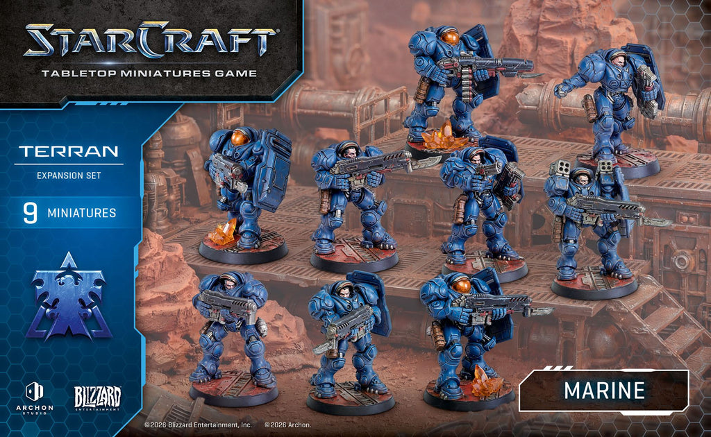 Archon Studio - Starcraft Tmg: Terran - Marine Pre-Order