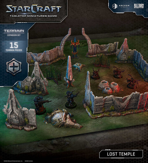 Archon Studio - Starcraft Tmg: Accessories - Lost Temple Terrain Pre-Order
