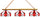 ARKANSAS 3-LIGHT GAME TABLE LIGHT - ARK-380GLN
