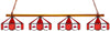 ARKANSAS 4-LIGHT GAME TABLE LIGHT - ARK-480GLN