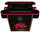 ARKANSAS ARCADE CONSOLE TABLE GAME BLACK - ARKAGC100