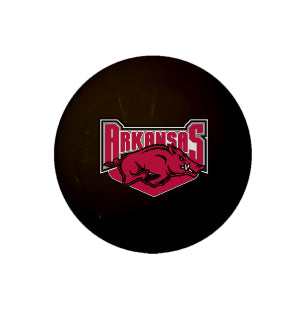 ARKANSAS EIGHT BALL BLACK - ARKBBE200